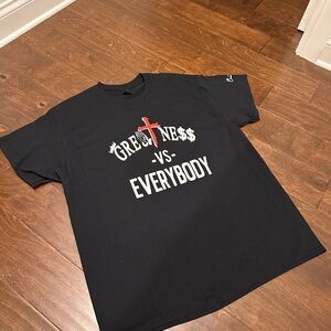 Gildan Black 'Greatness vs Everybody' T-Shirt